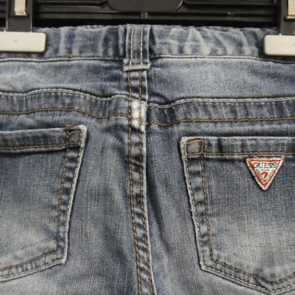 GUESS JEANS | 6x | Daredevil Skinny Leg | Faded Blue Denim Jeans - Picture 11 of 16